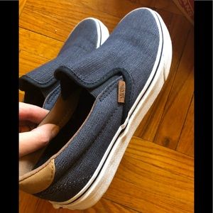 VANS Denim Slip-On’s- Women’s Sz 8.